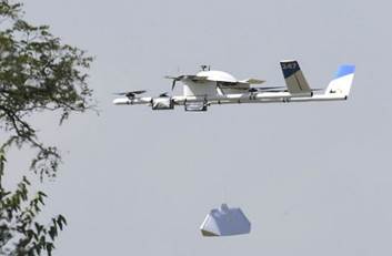  Drone Delivering Chipotle